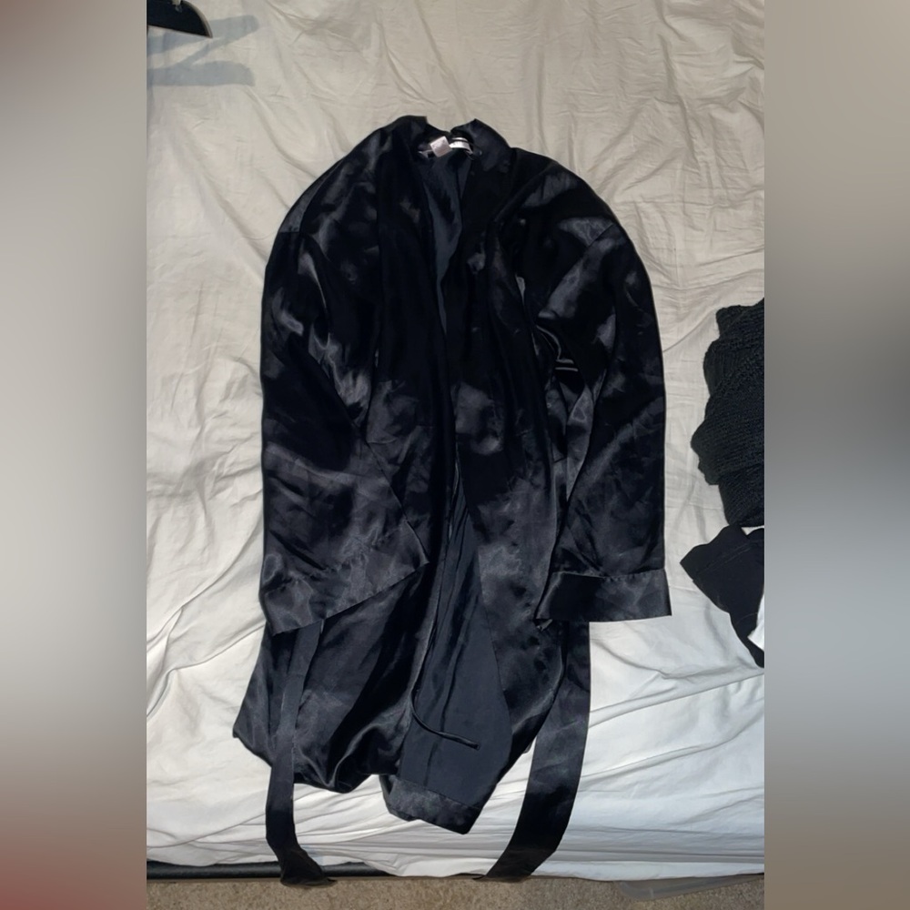 victorias secret silk robe